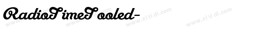 RadioTimeTooled字体转换