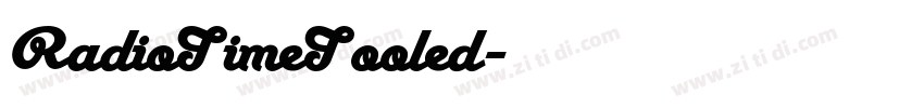 RadioTimeTooled字体转换