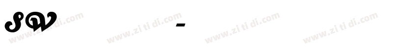 SW字体下载字体转换