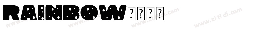 Rainbow字体转换