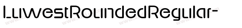 LuwestRoundedRegular字体转换