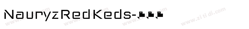 NauryzRedKeds字体转换