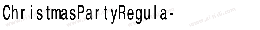 ChristmasPartyRegula字体转换 ChristmasPartyRegula字体转换