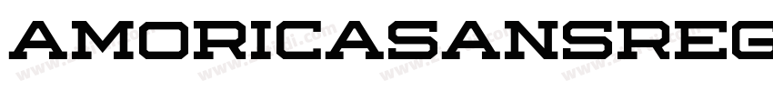 AMORICASANSRegular字体转换