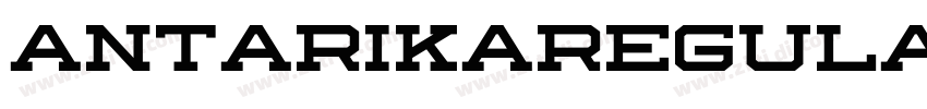 AntarikaRegular字体转换 AntarikaRegular字体转换