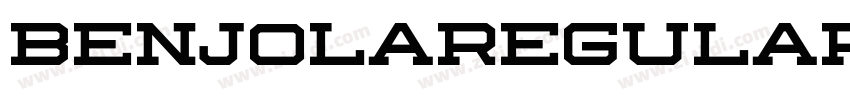 BenjolaRegular字体转换 BenjolaRegular字体转换