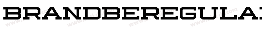 BrandbeRegular字体转换 BrandbeRegular字体转换