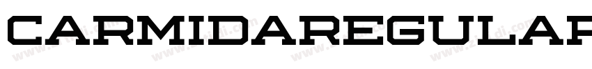 CarmidaRegular字体转换 CarmidaRegular字体转换