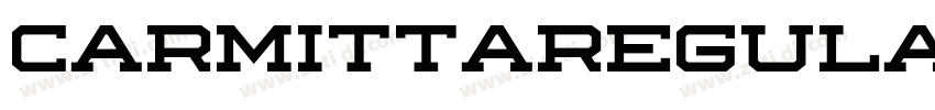 CarmittaRegular字体转换 CarmittaRegular字体转换