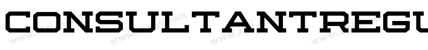 ConsultantRegular字体转换 ConsultantRegular字体转换
