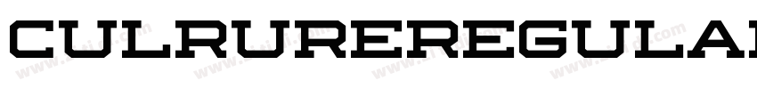 CulrureRegular字体转换 CulrureRegular字体转换