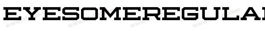 EyesomeRegular字体转换 EyesomeRegular字体转换