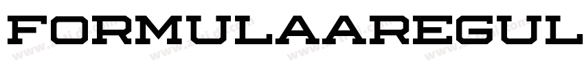 FORMULAARegular字体转换 FORMULAARegular字体转换