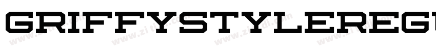 GriffystyleRegular字体转换