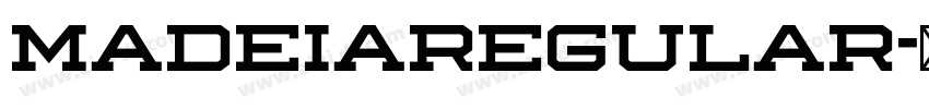 MadeiaRegular字体转换 MadeiaRegular字体转换