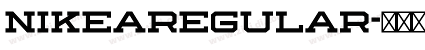 NIKEARegular字体转换