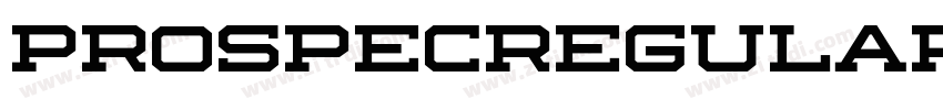 ProspecRegular字体转换 ProspecRegular字体转换