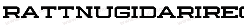 RattnugidariRegular字体转换 RattnugidariRegular字体转换