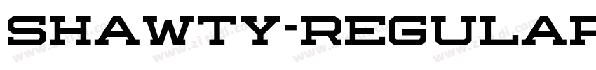 Shawty-Regular字体转换