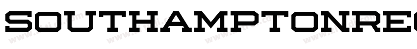 SouthamptonRegular字体转换 SouthamptonRegular字体转换