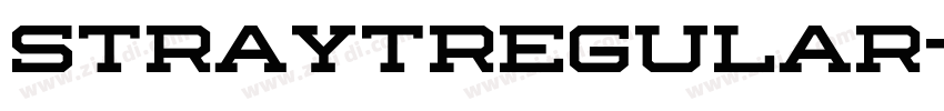 StraytRegular字体转换 StraytRegular字体转换