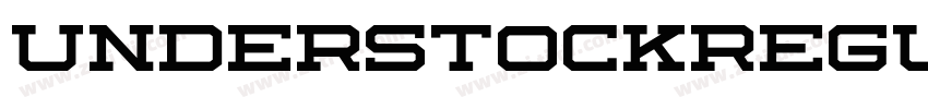 UnderstockRegular字体转换