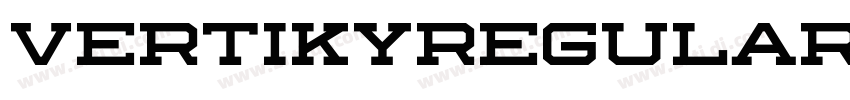 VertikyRegular字体转换 VertikyRegular字体转换