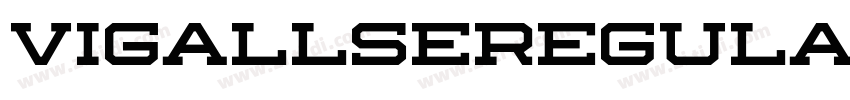 VigallseRegular字体转换