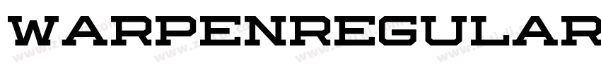 WarpenRegular字体转换 WarpenRegular字体转换