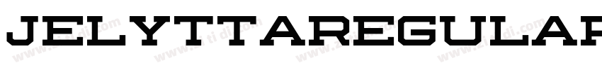 jelyttaRegular字体转换 jelyttaRegular字体转换