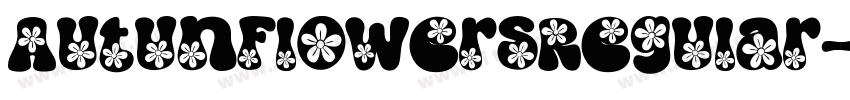 AutunFlowersRegular字体转换 AutunFlowersRegular字体转换