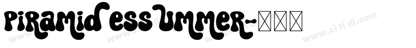 PiramidesSummer字体转换