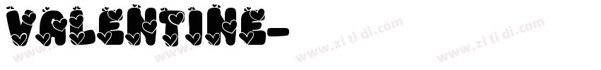 Valentine字体转换