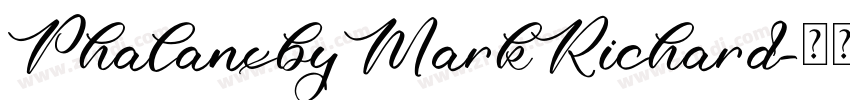 PhalanxbyMarkRichard字体转换