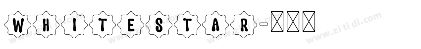WhiteStar字体转换