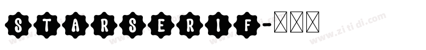 StarSerif字体转换