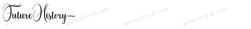FutureHistory字体转换