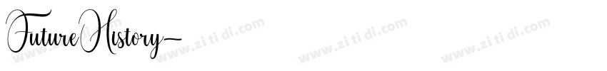 FutureHistory字体转换