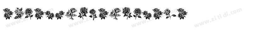 RixRoseLureThornR字体转换