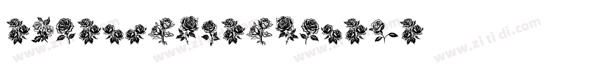 RixRoseLureThornR字体转换