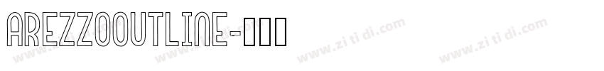 ArezzoOutline字体转换