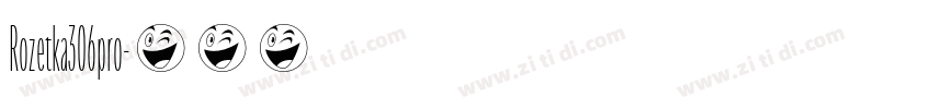 Rozetka306pro字体转换 Rozetka306pro字体转换