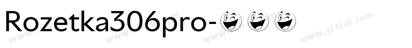 Rozetka306pro字体转换 Rozetka306pro字体转换
