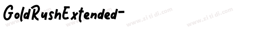 GoldRushExtended字体转换