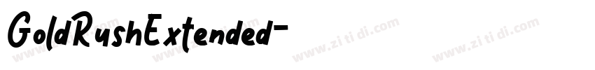 GoldRushExtended字体转换
