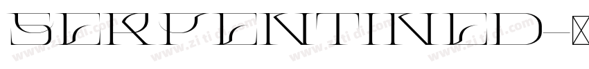 SerpentineD字体转换