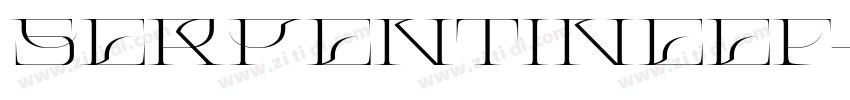 SerpentineEF字体转换