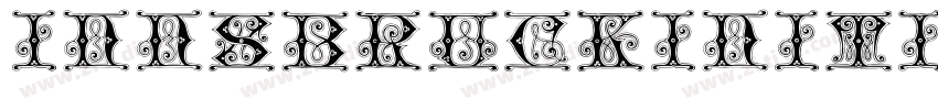 InnsbruckInitials字体转换