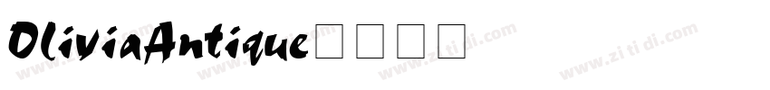 OliviaAntique字体转换