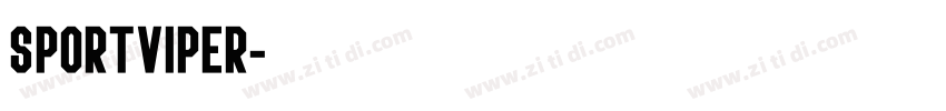 SPORTVIPER字体转换